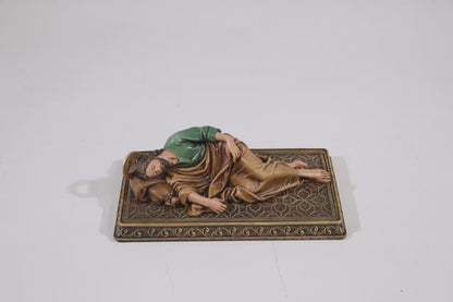 Sleeping St Joseph Statue with Case Base